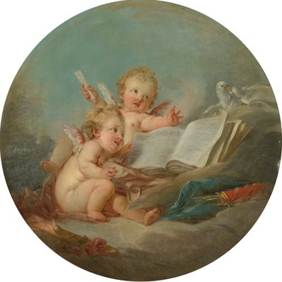 An Allegory of Music by François Boucher